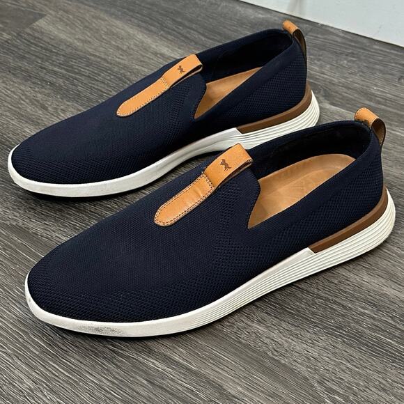 Wolf & Shepherd SwiftKnit Slip On Loafer Navy Blue Shoes Size 11 Mens Comfort main image 14